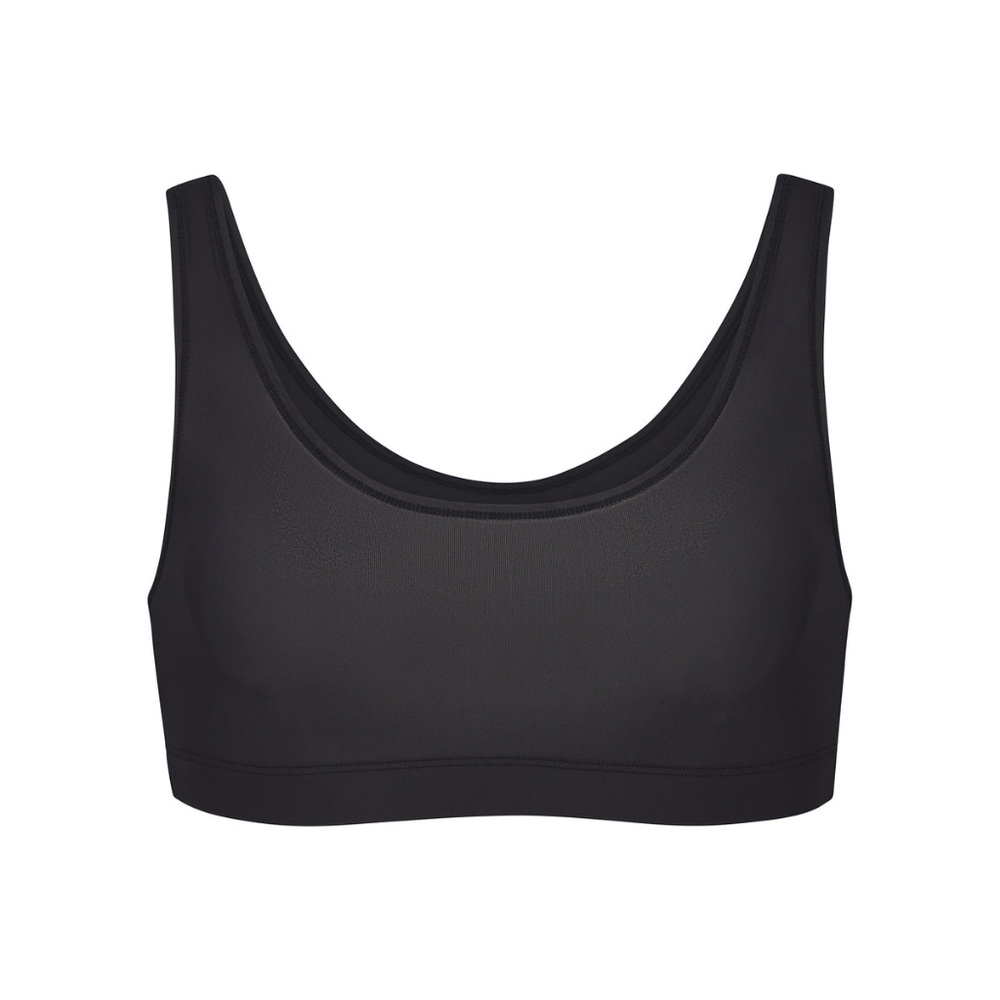 SKIMS JELLY SHEER SCOOP NECK BRALETTE